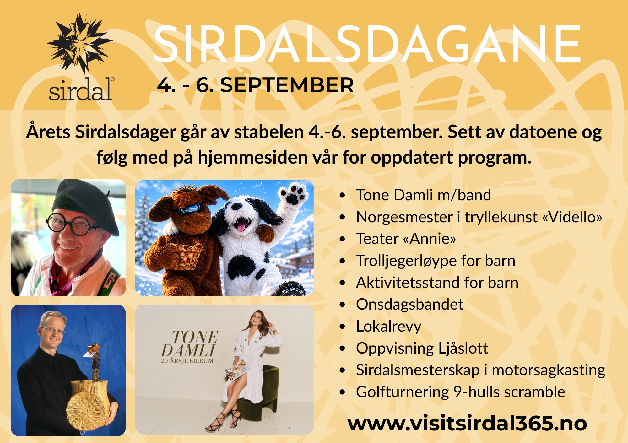 Program Sirdalsdagane 2024